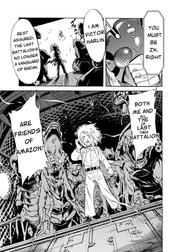 Shin Kamen Rider Spirits Chapter 7 page 32 - Chapter 7: Struggle and Atonement