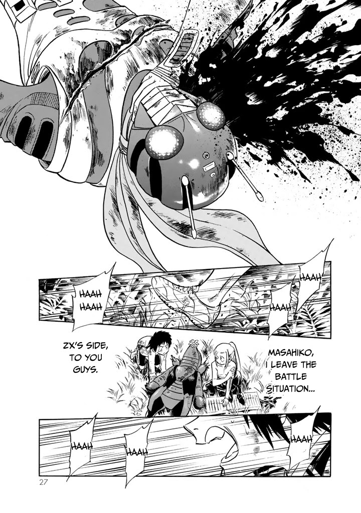 Shin Kamen Rider Spirits Chapter 8 page 27 - Chapter 8: Zero, the ominous
