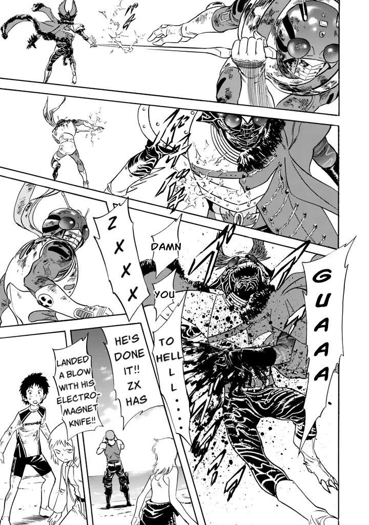 Shin Kamen Rider Spirits Chapter 8 page 40 - Chapter 8: Zero, the ominous