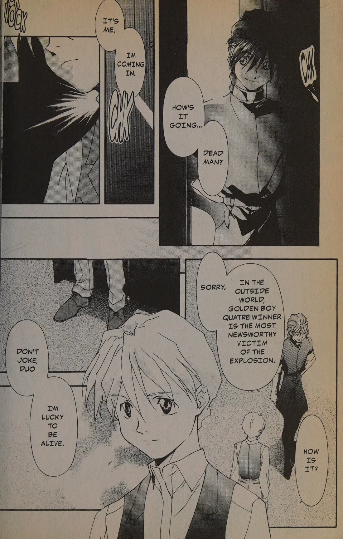 Shin Kidou Senki Gundam W: Blind Target Chapter 2 page 7 - Chapter 2: Target 2