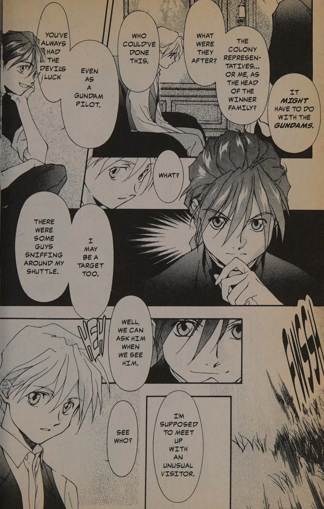 Shin Kidou Senki Gundam W: Blind Target Chapter 2 page 9 - Chapter 2: Target 2