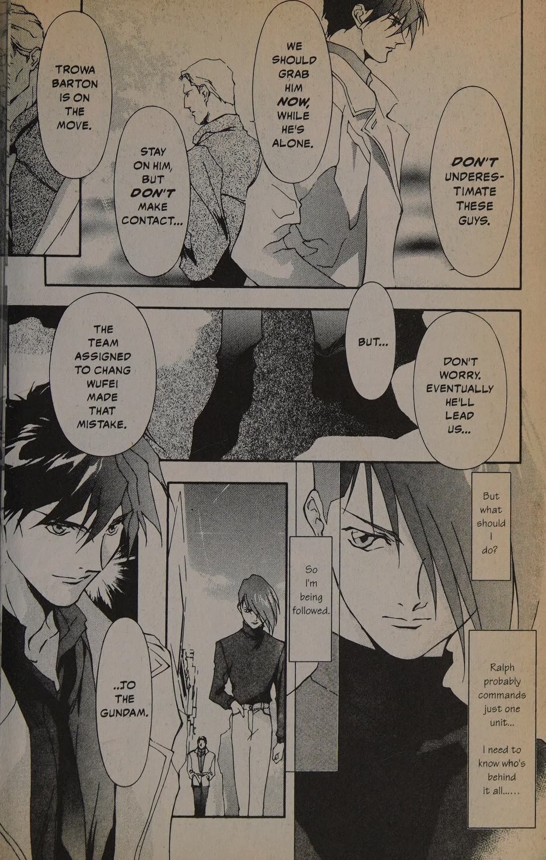 Shin Kidou Senki Gundam W: Blind Target Chapter 3 page 3 - Chapter 3: Target 3