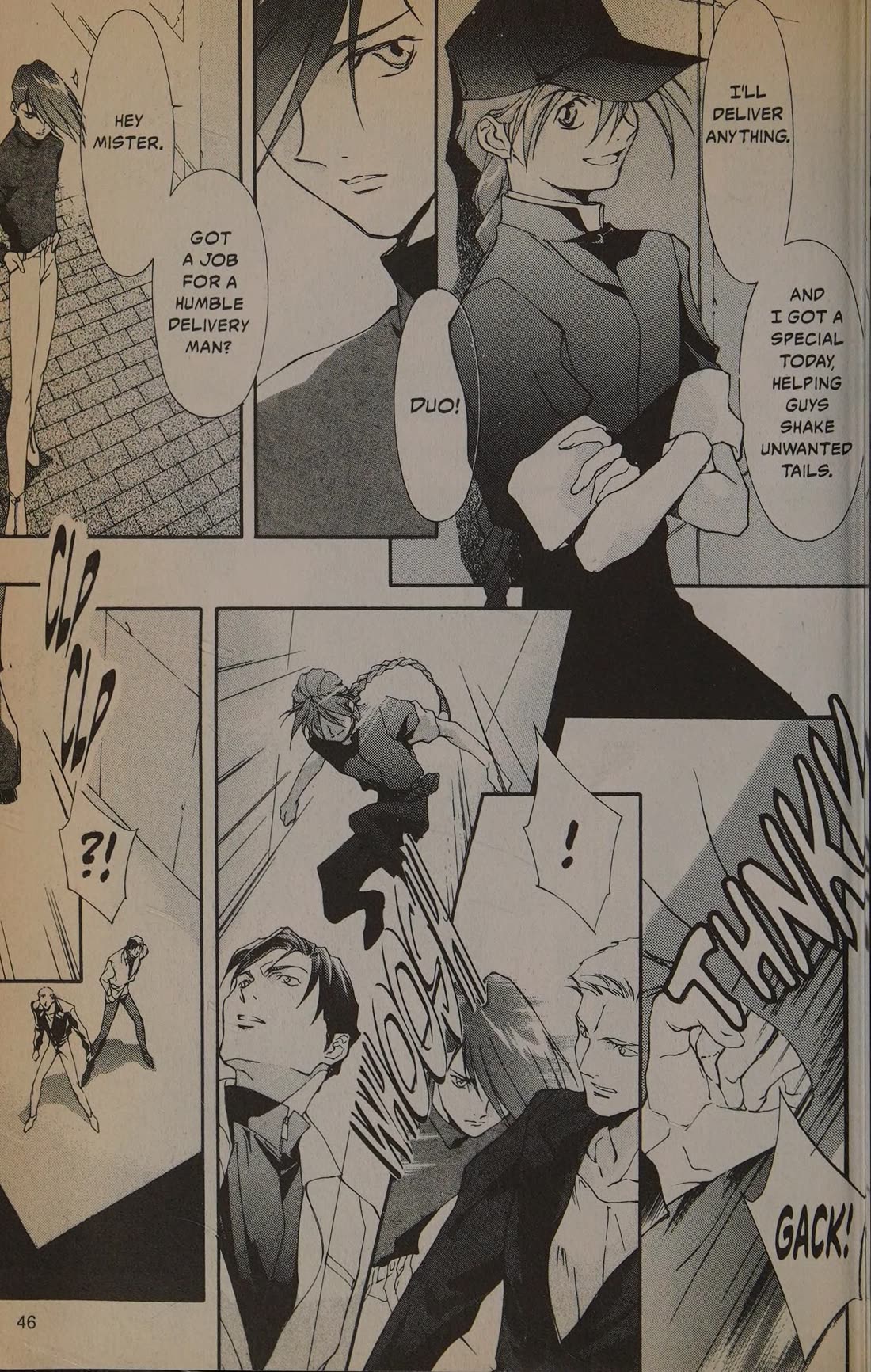 Shin Kidou Senki Gundam W: Blind Target Chapter 3 page 4 - Chapter 3: Target 3