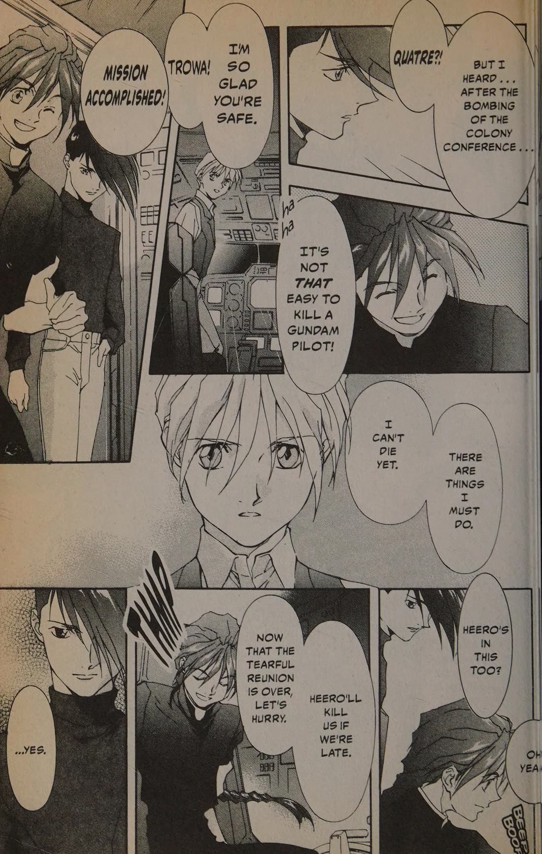 Shin Kidou Senki Gundam W: Blind Target Chapter 3 page 6 - Chapter 3: Target 3