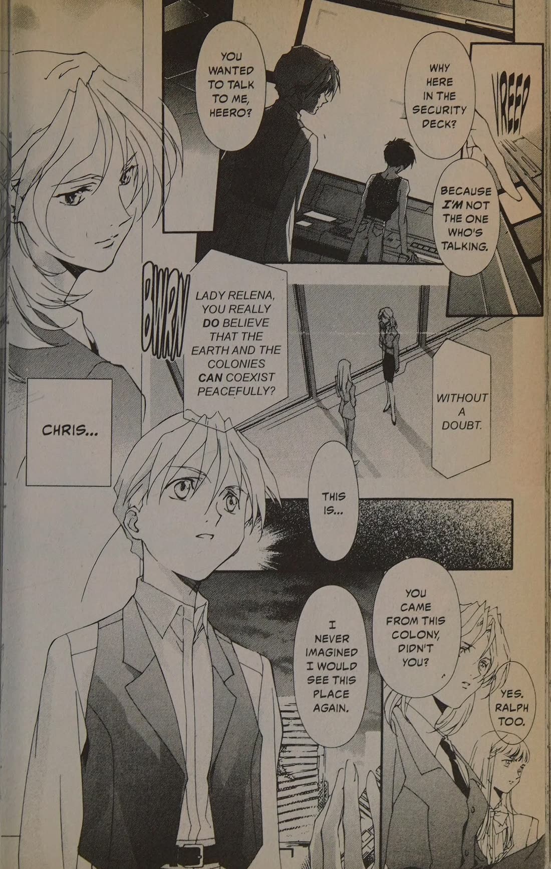 Shin Kidou Senki Gundam W: Blind Target Chapter 4 page 35 - Chapter 4: Target 4