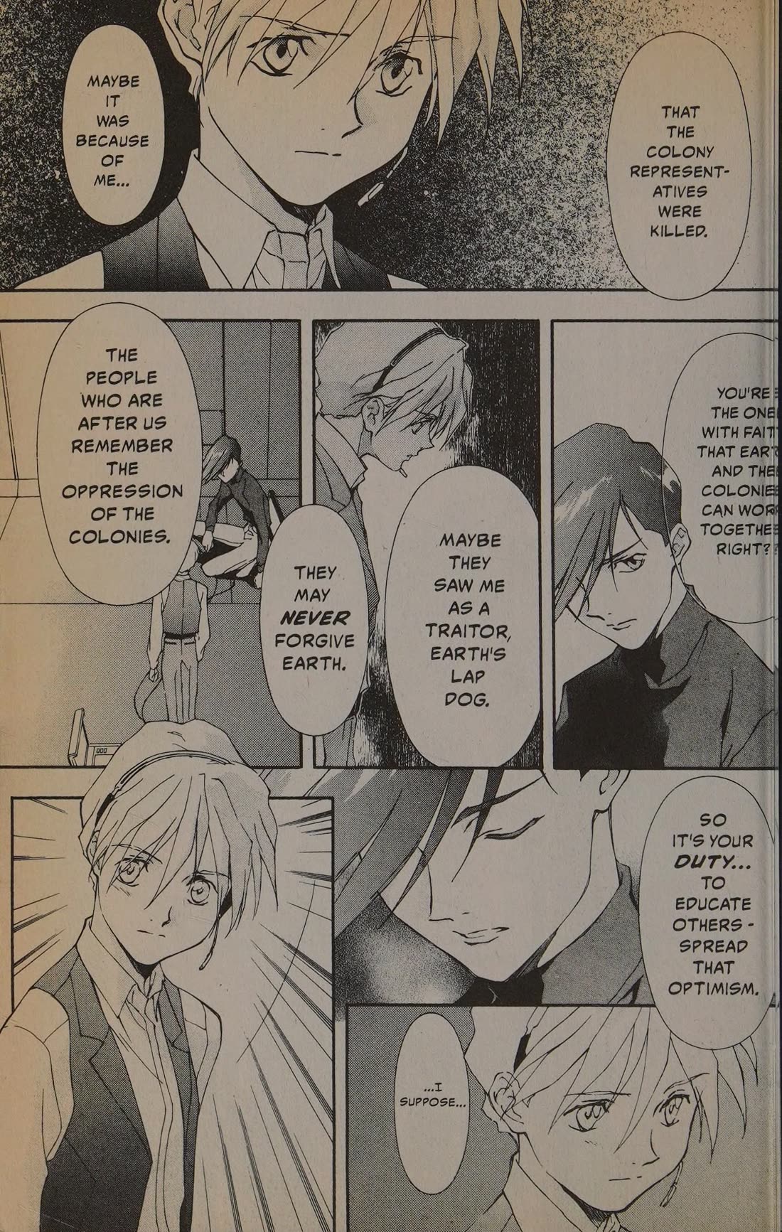 Shin Kidou Senki Gundam W: Blind Target Chapter 4 page 6 - Chapter 4: Target 4