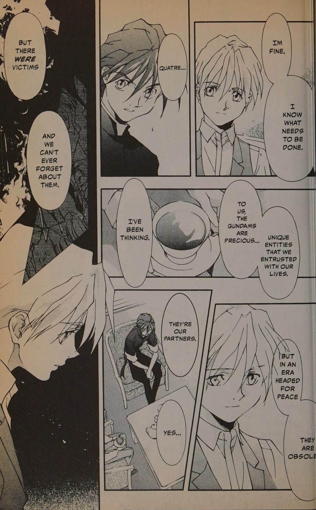 Shin Kidou Senki Gundam W: Blind Target Chapter 5 page 16 - Chapter 5: Epilouge [END]