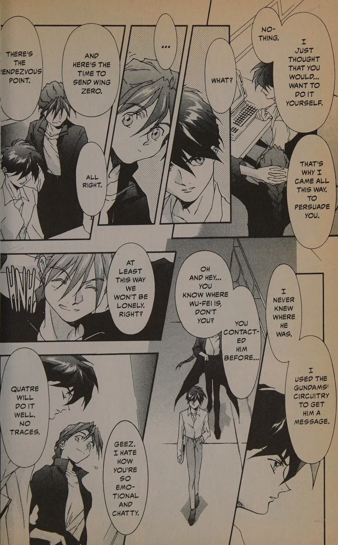 Shin Kidou Senki Gundam W: Blind Target Chapter 5 page 25 - Chapter 5: Epilouge [END]