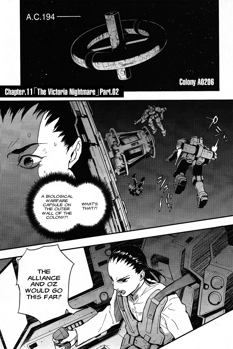 Shin Kidou Senki Gundam W: Endless Waltz - Haishatachi no Eikou Chapter 11.2 page 1 - Chapter 11 v2 : Episode.11 - The Victoria Nightmare (PART.02)