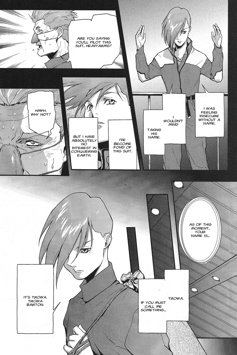 Shin Kidou Senki Gundam W: Endless Waltz - Haishatachi no Eikou Chapter 12.2 page 10 - Chapter 12 v2 : Episode.12 - A Banquet for Pleiades (PART.01)