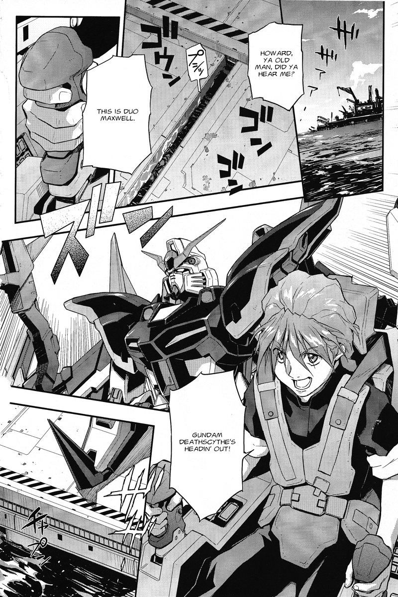 Shin Kidou Senki Gundam W: Endless Waltz - Haishatachi no Eikou Chapter 12.2 page 3 - Chapter 12 v2 : Episode.12 - A Banquet for Pleiades (PART.01)