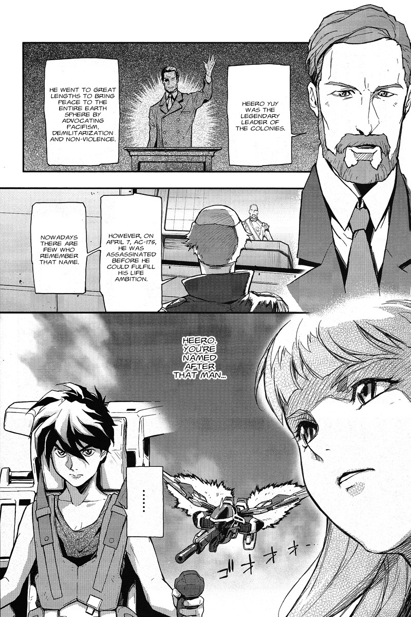 Shin Kidou Senki Gundam W: Endless Waltz - Haishatachi no Eikou Chapter 13.2 page 14 - Chapter 13 v2 : Episode.13 - A Banquet for Pleiades (PART.02)