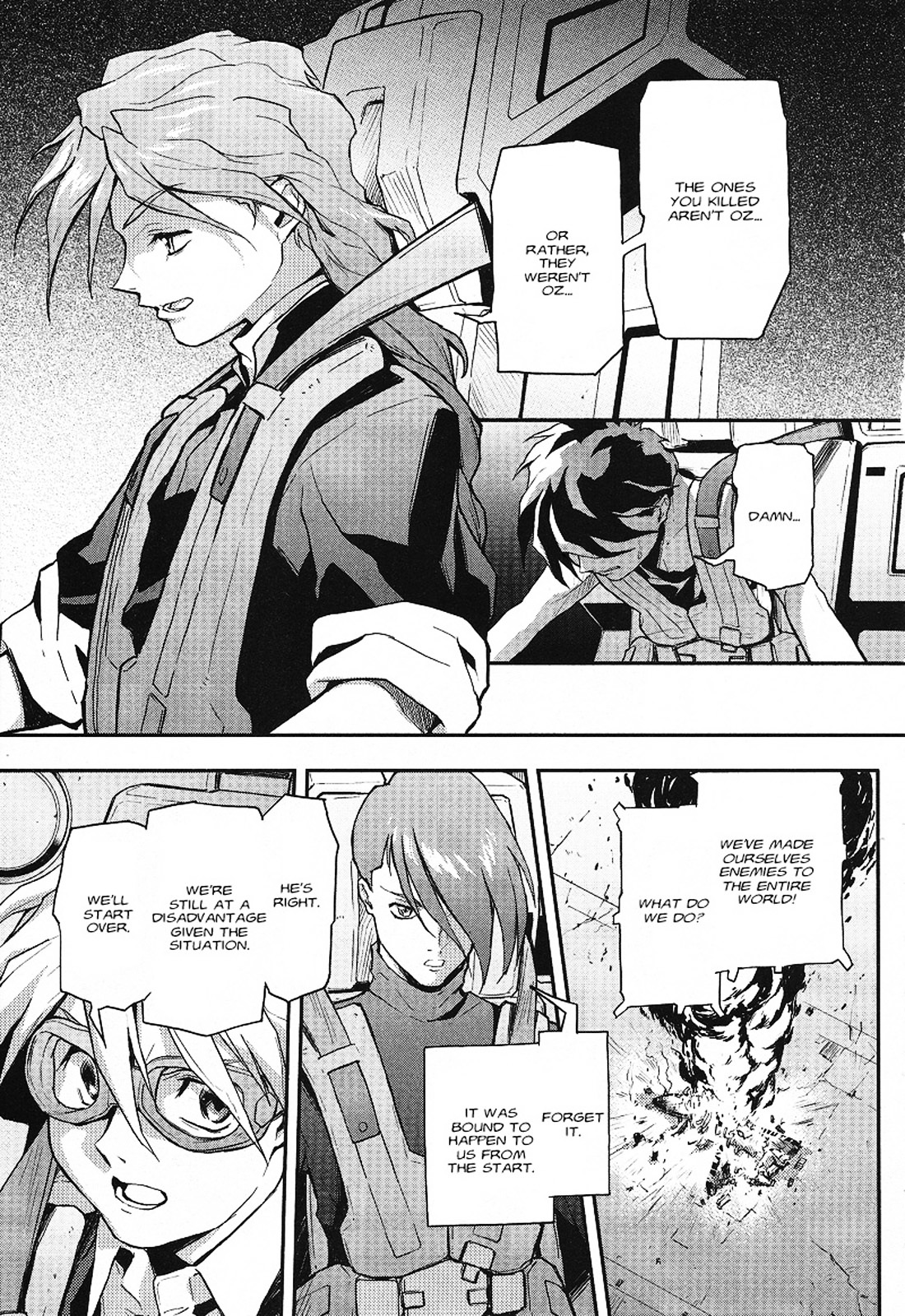 Shin Kidou Senki Gundam W: Endless Waltz - Haishatachi no Eikou Chapter 15.2 page 27 - Chapter 15--v2- : Episode.15 - A Banquet for Pleiades (PART.04)