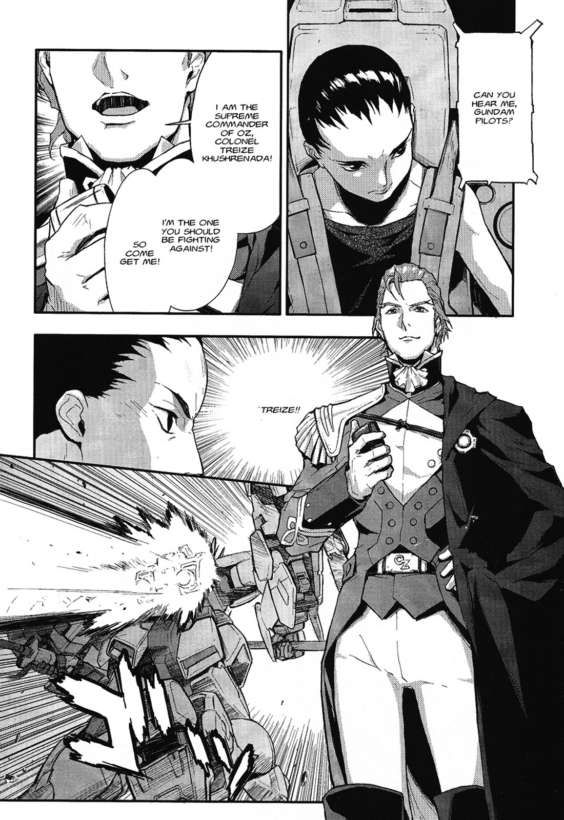 Shin Kidou Senki Gundam W: Endless Waltz - Haishatachi no Eikou Chapter 15.2 page 4 - Chapter 15--v2- : Episode.15 - A Banquet for Pleiades (PART.04)