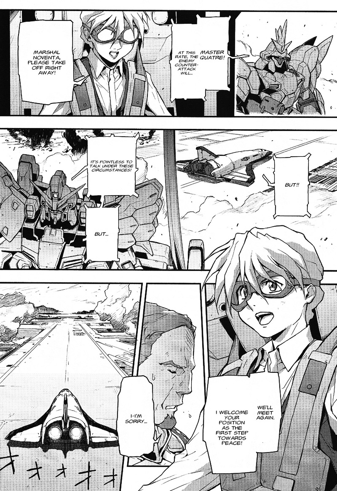 Shin Kidou Senki Gundam W: Endless Waltz - Haishatachi no Eikou Chapter 15.2 page 6 - Chapter 15--v2- : Episode.15 - A Banquet for Pleiades (PART.04)