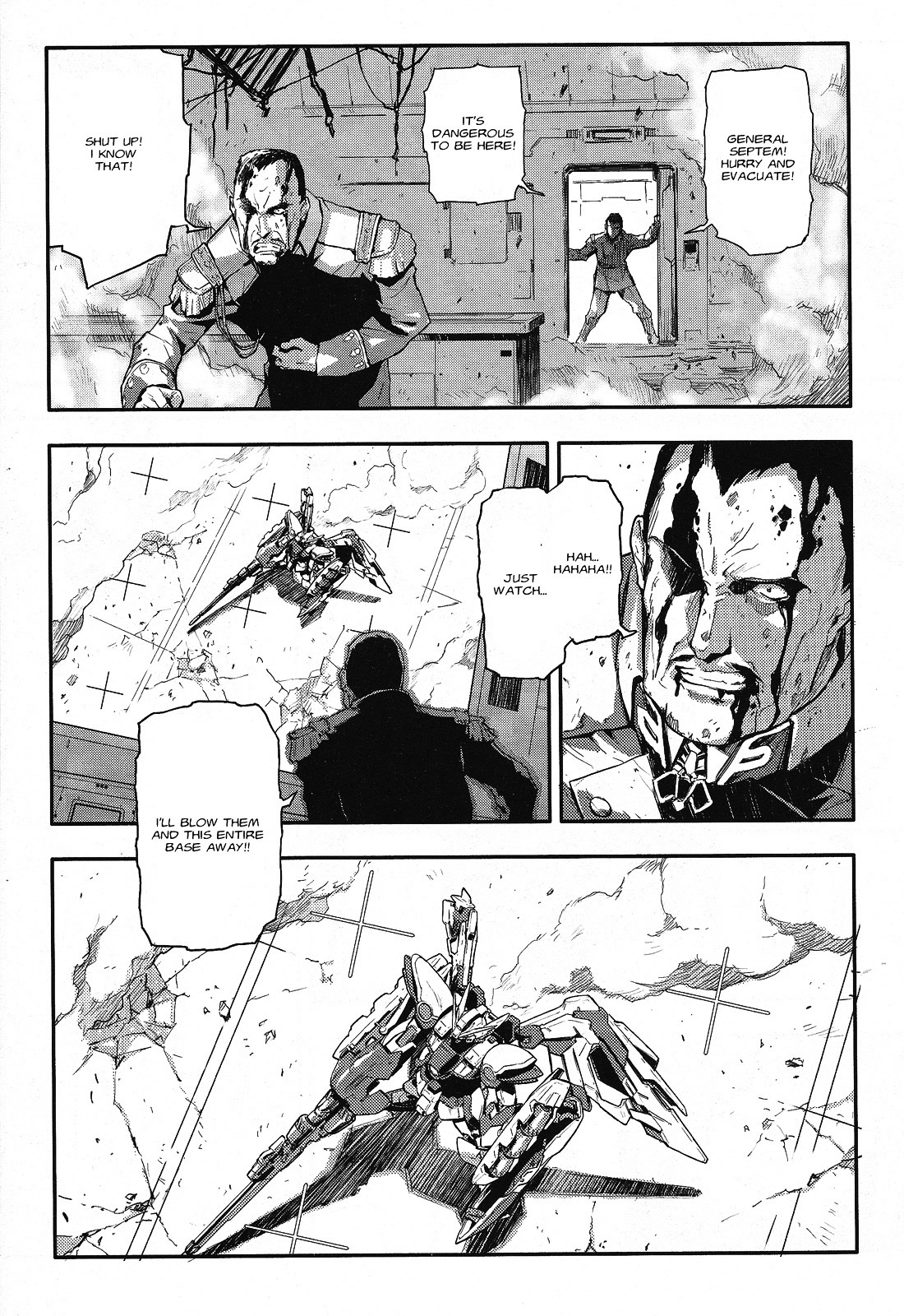 Shin Kidou Senki Gundam W: Endless Waltz - Haishatachi no Eikou Chapter 16.2 page 14 - Chapter 16--v2- : Episode.16 - A Banquet for Pleiades (PART.05)