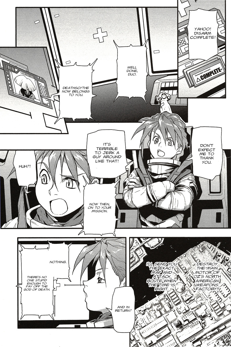 Shin Kidou Senki Gundam W: Endless Waltz - Haishatachi no Eikou Chapter 2.2 page 10 - Chapter 2 v2 : Episode.02 - OPERATION METEOR (PART.02)