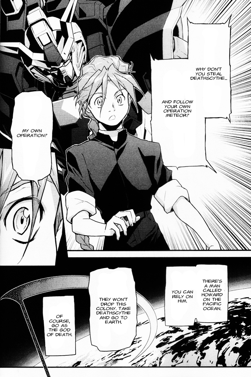 Shin Kidou Senki Gundam W: Endless Waltz - Haishatachi no Eikou Chapter 2.2 page 8 - Chapter 2 v2 : Episode.02 - OPERATION METEOR (PART.02)