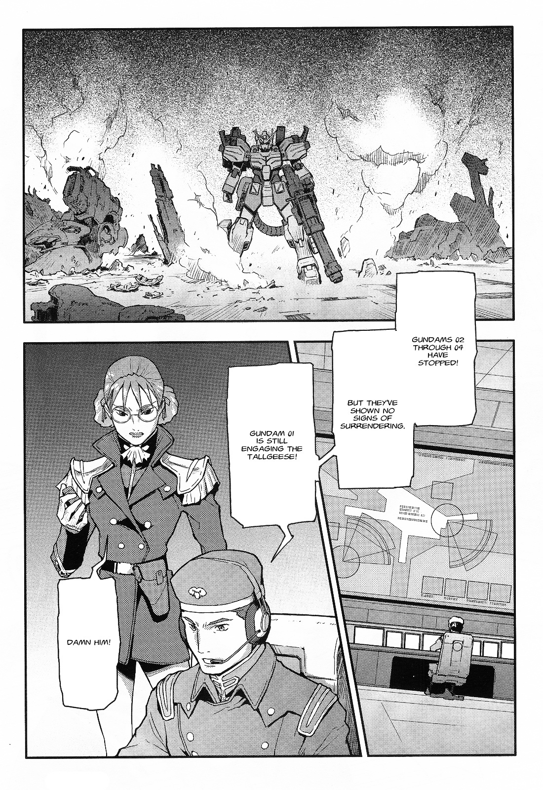 Shin Kidou Senki Gundam W: Endless Waltz - Haishatachi no Eikou Chapter 25.2 page 8 - Chapter 25--v2- : Episode.25 - Humiliation at Baikal (06)
