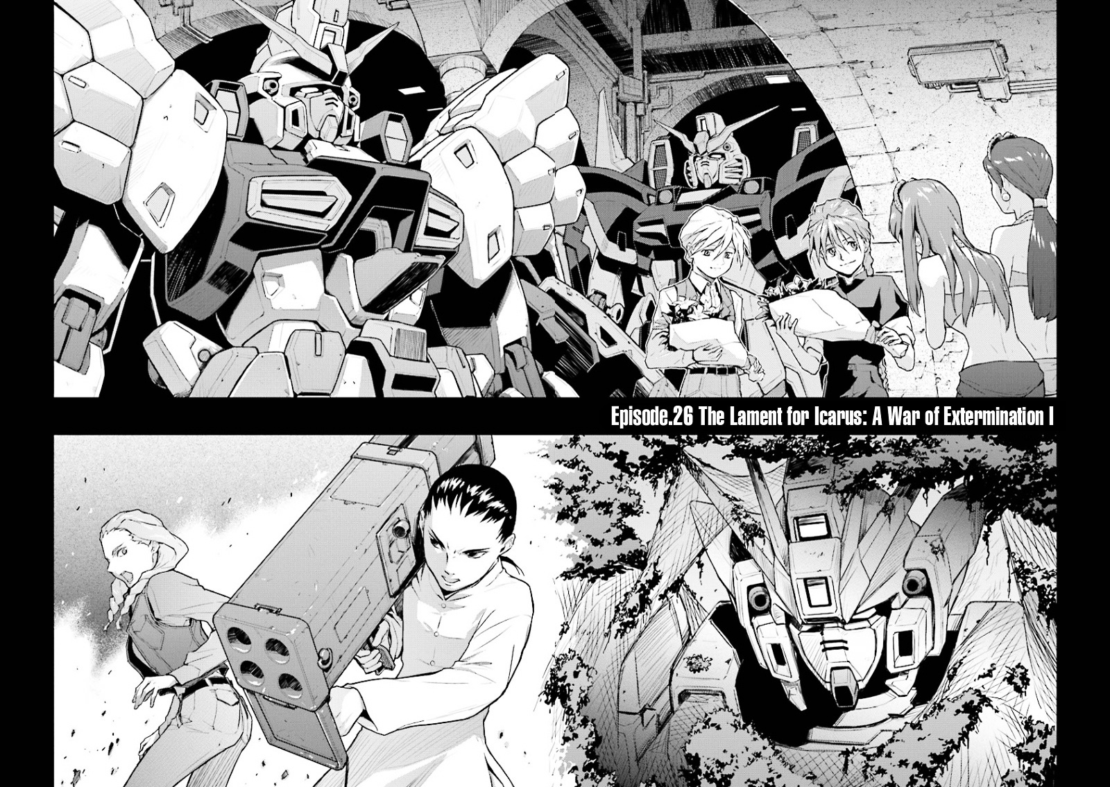 Shin Kidou Senki Gundam W: Endless Waltz - Haishatachi no Eikou Chapter 26.2 page 8 - Chapter 26--v2- : Episode.26 - The Lament For Icarus: A War Of Extermination (PART.01)