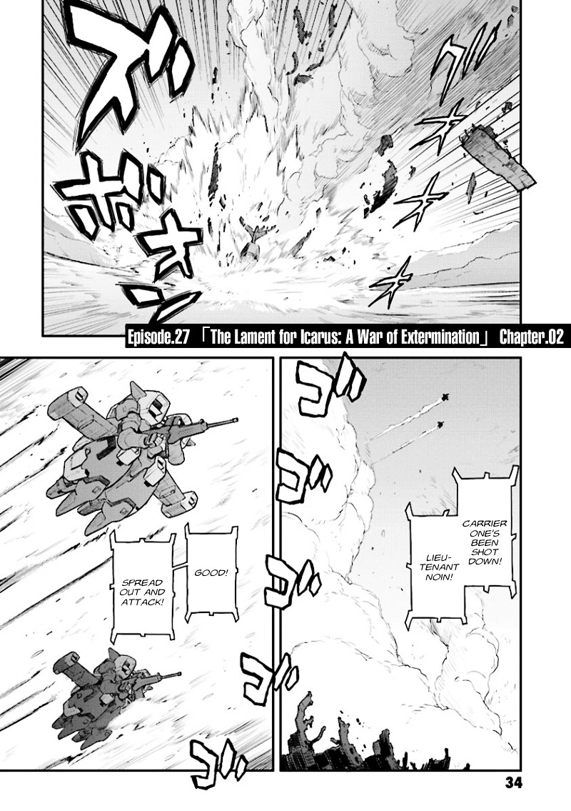 Shin Kidou Senki Gundam W: Endless Waltz - Haishatachi no Eikou Chapter 27.2 page 1 - Chapter 27--v2- : Episode.27 - The Lament For Icarus: A War Of Extermination (PART.02)