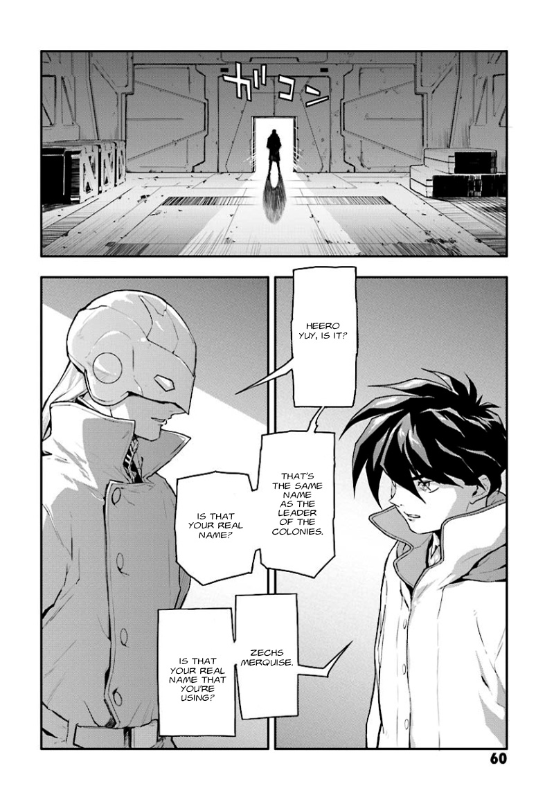 Shin Kidou Senki Gundam W: Endless Waltz - Haishatachi no Eikou Chapter 28.2 page 2 - Chapter 28 v2 : Episode.28 - The Lament For Icarus: A Duel (PART.01)