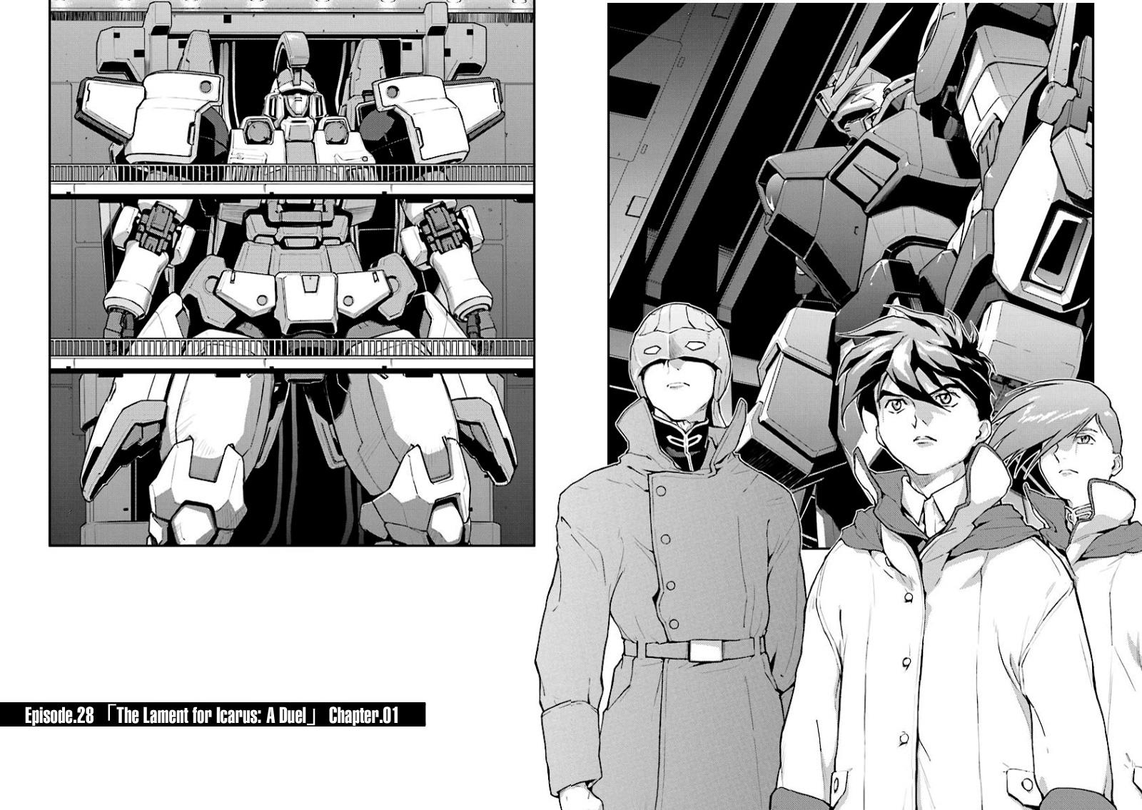 Shin Kidou Senki Gundam W: Endless Waltz - Haishatachi no Eikou Chapter 28.2 page 4 - Chapter 28 v2 : Episode.28 - The Lament For Icarus: A Duel (PART.01)