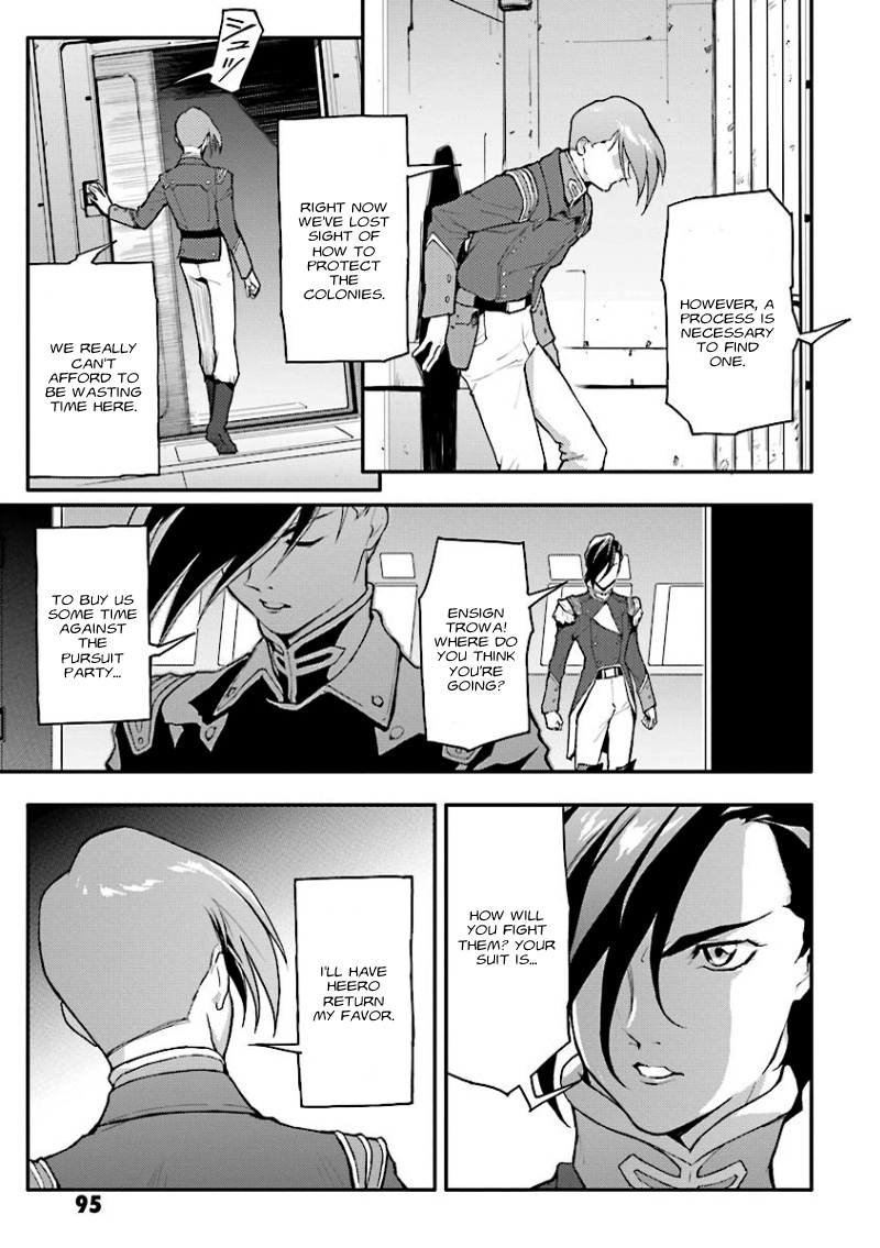 Shin Kidou Senki Gundam W: Endless Waltz - Haishatachi no Eikou Chapter 29.2 page 11 - Chapter 29 v2 : Episode.29 - The Lament For Icarus: A Duel (PART.02)