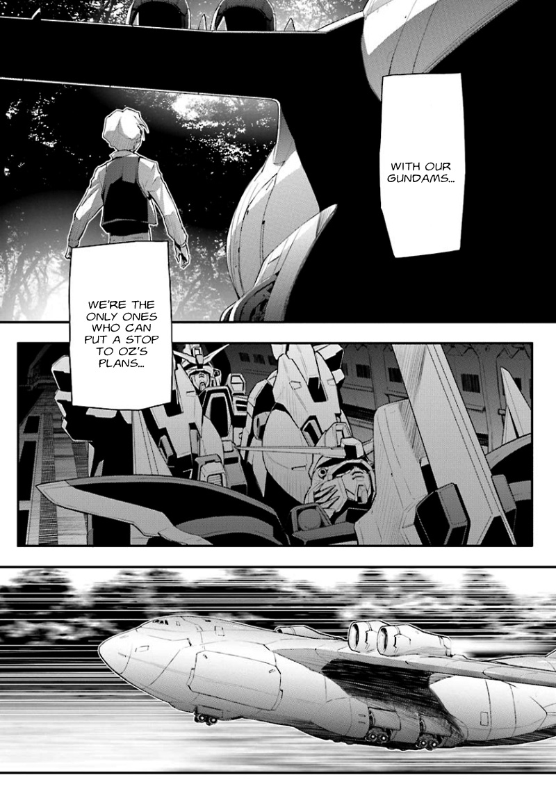 Shin Kidou Senki Gundam W: Endless Waltz - Haishatachi no Eikou Chapter 31.2 page 13 - Chapter 31 v2 : Episode.31 - The Lament For Icarus: Soaring into Dispair (PART.01)