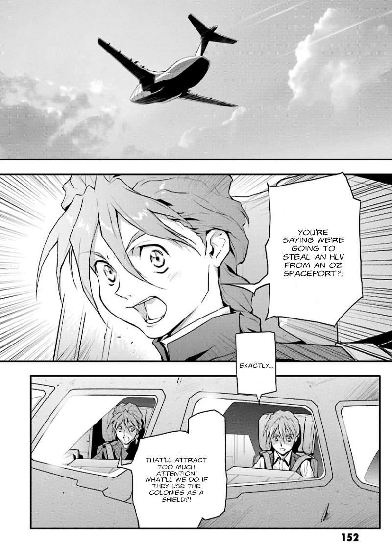 Shin Kidou Senki Gundam W: Endless Waltz - Haishatachi no Eikou Chapter 31.2 page 14 - Chapter 31 v2 : Episode.31 - The Lament For Icarus: Soaring into Dispair (PART.01)