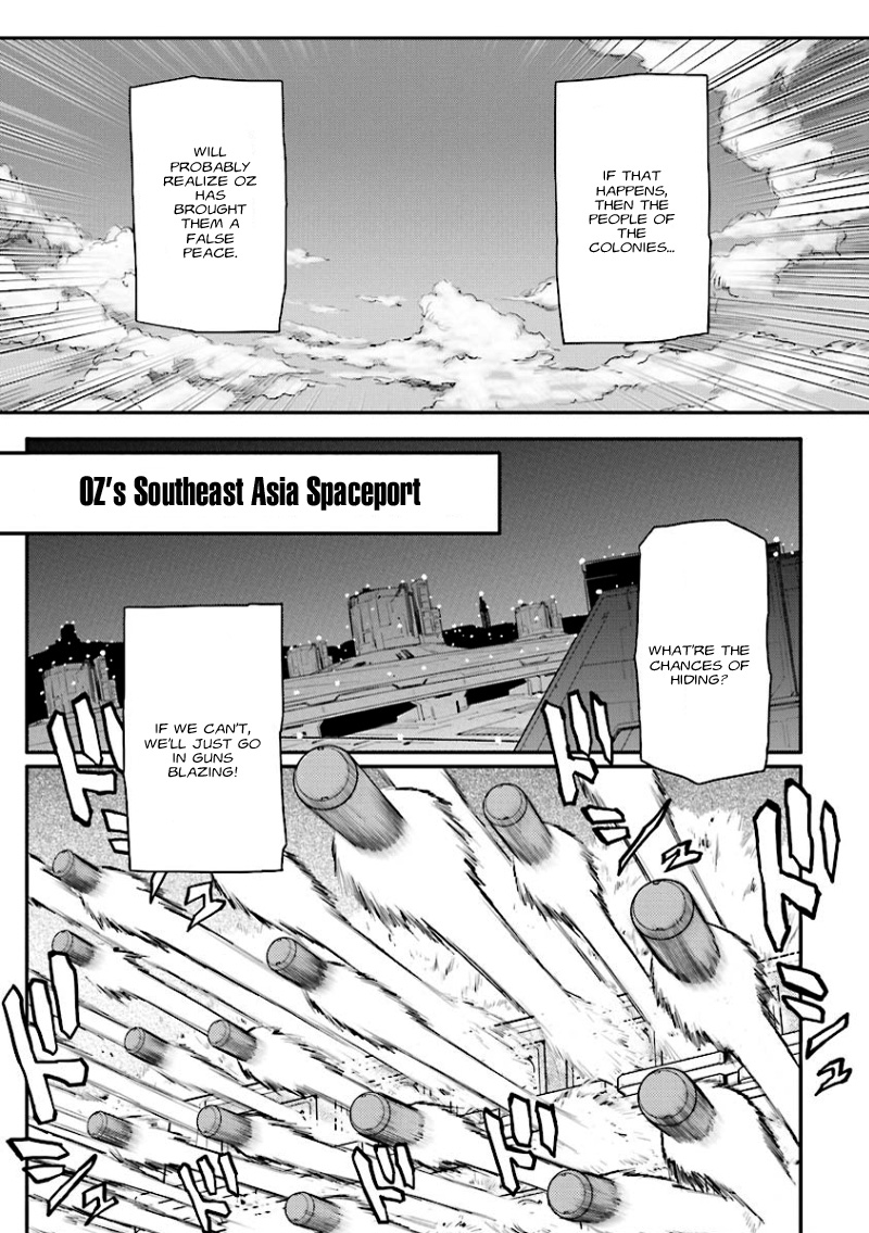 Shin Kidou Senki Gundam W: Endless Waltz - Haishatachi no Eikou Chapter 31.2 page 15 - Chapter 31 v2 : Episode.31 - The Lament For Icarus: Soaring into Dispair (PART.01)
