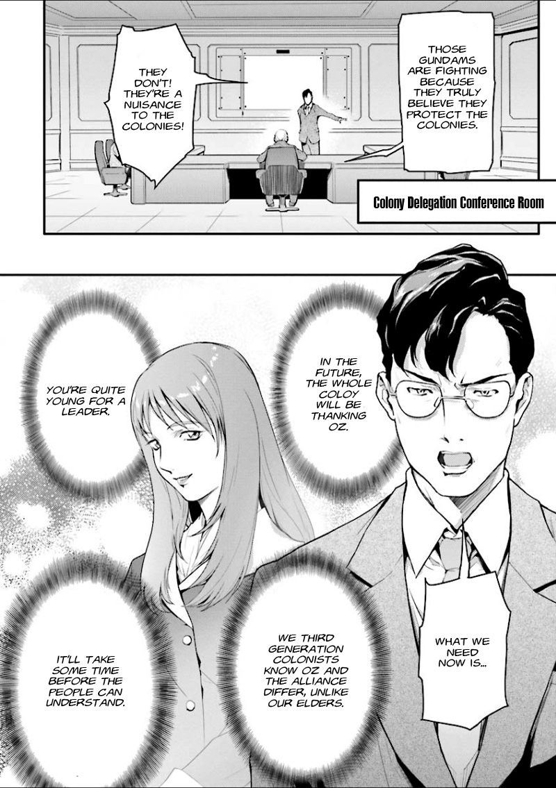 Shin Kidou Senki Gundam W: Endless Waltz - Haishatachi no Eikou Chapter 32.2 page 20 - Chapter 32 v2 : Episode.32 - The Lament For Icarus: Soaring into Dispair (PART.02)