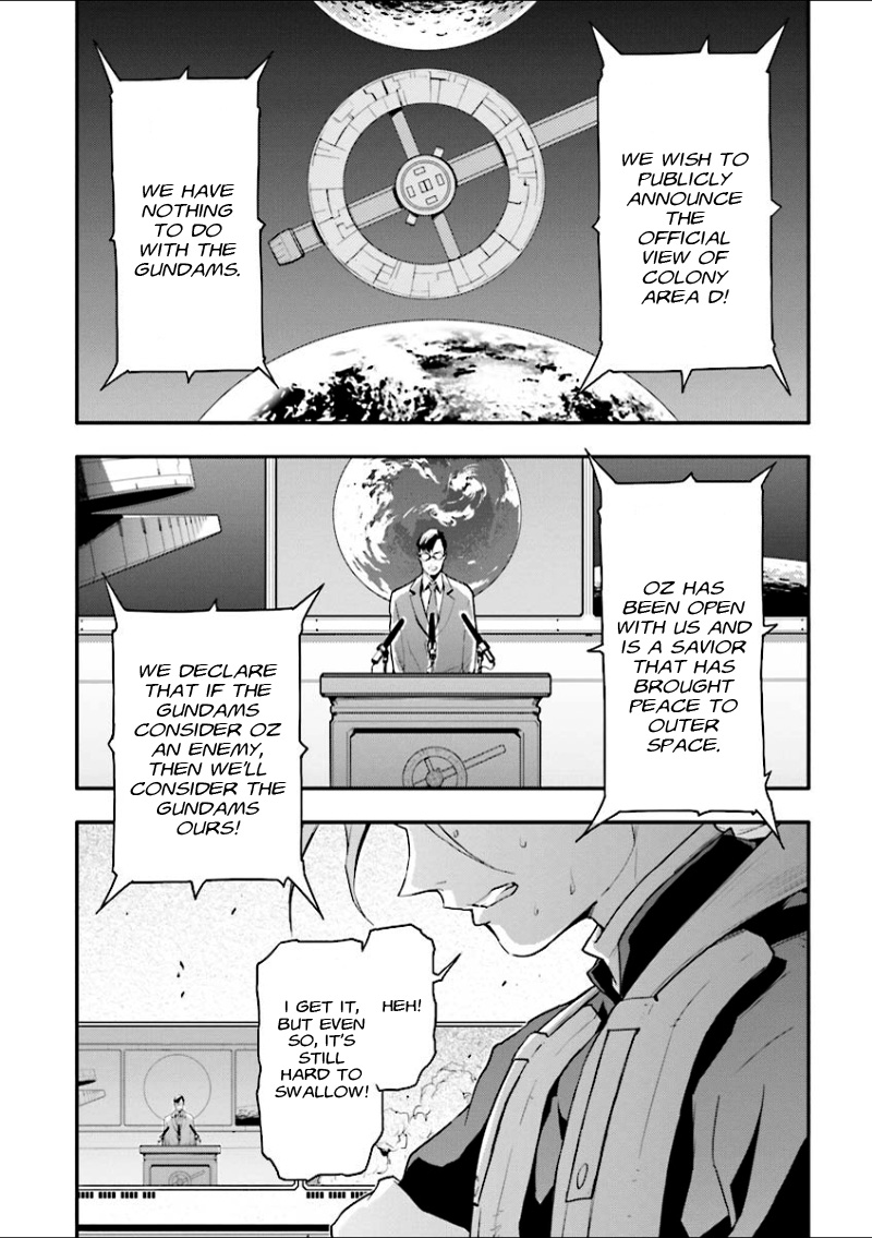 Shin Kidou Senki Gundam W: Endless Waltz - Haishatachi no Eikou Chapter 32.2 page 25 - Chapter 32 v2 : Episode.32 - The Lament For Icarus: Soaring into Dispair (PART.02)