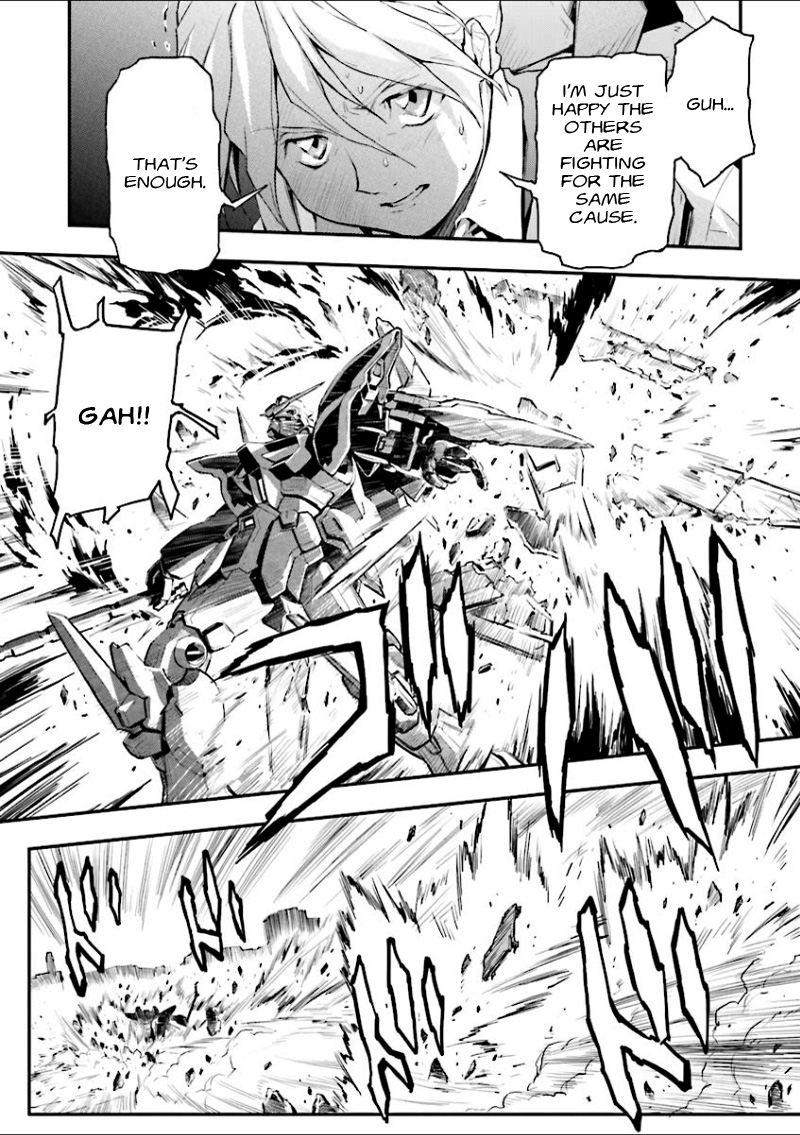 Shin Kidou Senki Gundam W: Endless Waltz - Haishatachi no Eikou Chapter 32.2 page 27 - Chapter 32 v2 : Episode.32 - The Lament For Icarus: Soaring into Dispair (PART.02)