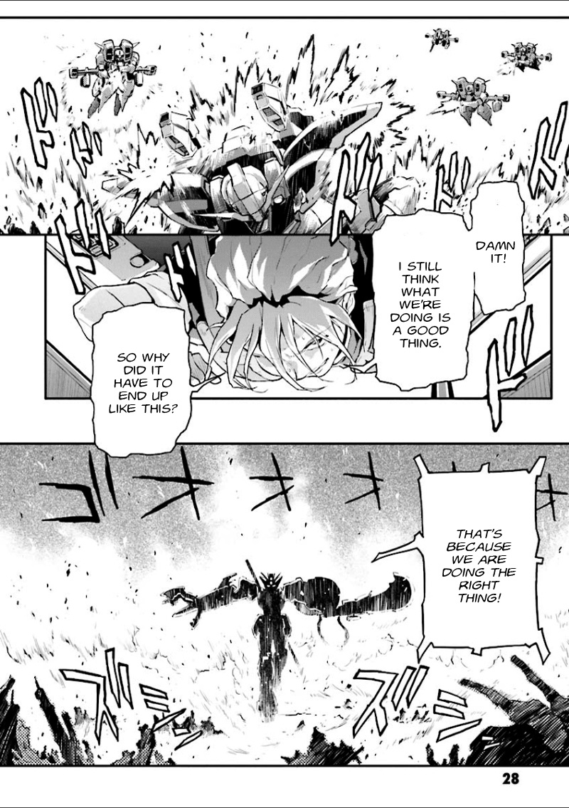Shin Kidou Senki Gundam W: Endless Waltz - Haishatachi no Eikou Chapter 32.2 page 28 - Chapter 32 v2 : Episode.32 - The Lament For Icarus: Soaring into Dispair (PART.02)