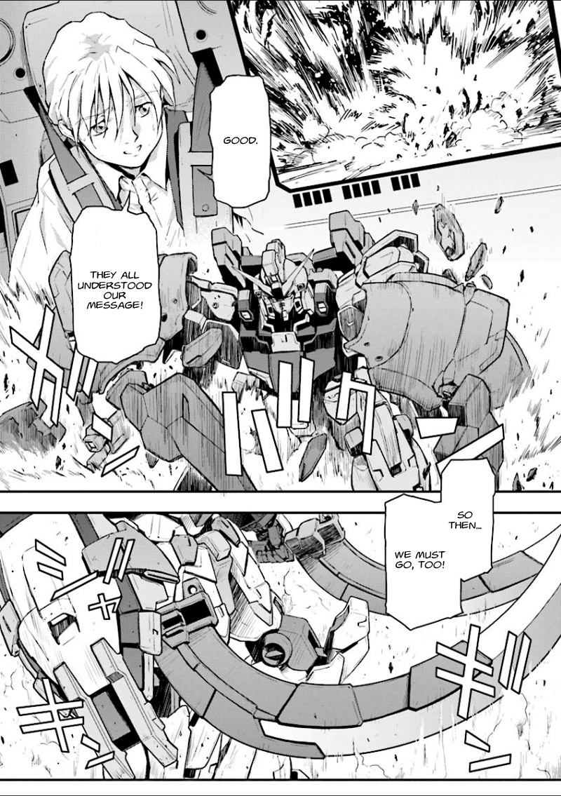 Shin Kidou Senki Gundam W: Endless Waltz - Haishatachi no Eikou Chapter 32.2 page 33 - Chapter 32 v2 : Episode.32 - The Lament For Icarus: Soaring into Dispair (PART.02)