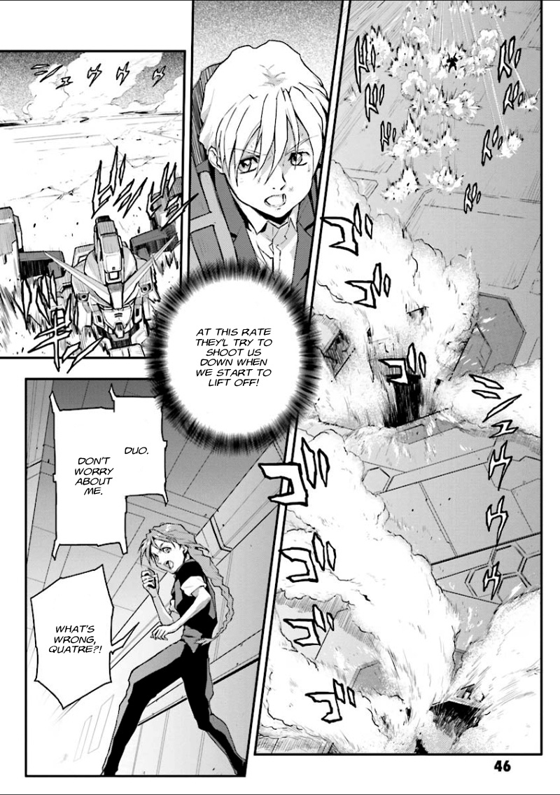 Shin Kidou Senki Gundam W: Endless Waltz - Haishatachi no Eikou Chapter 33.2 page 11 - Chapter 33 v2 : Episode.33 - The Lament For Icarus: Soaring into Dispair (PART.03)