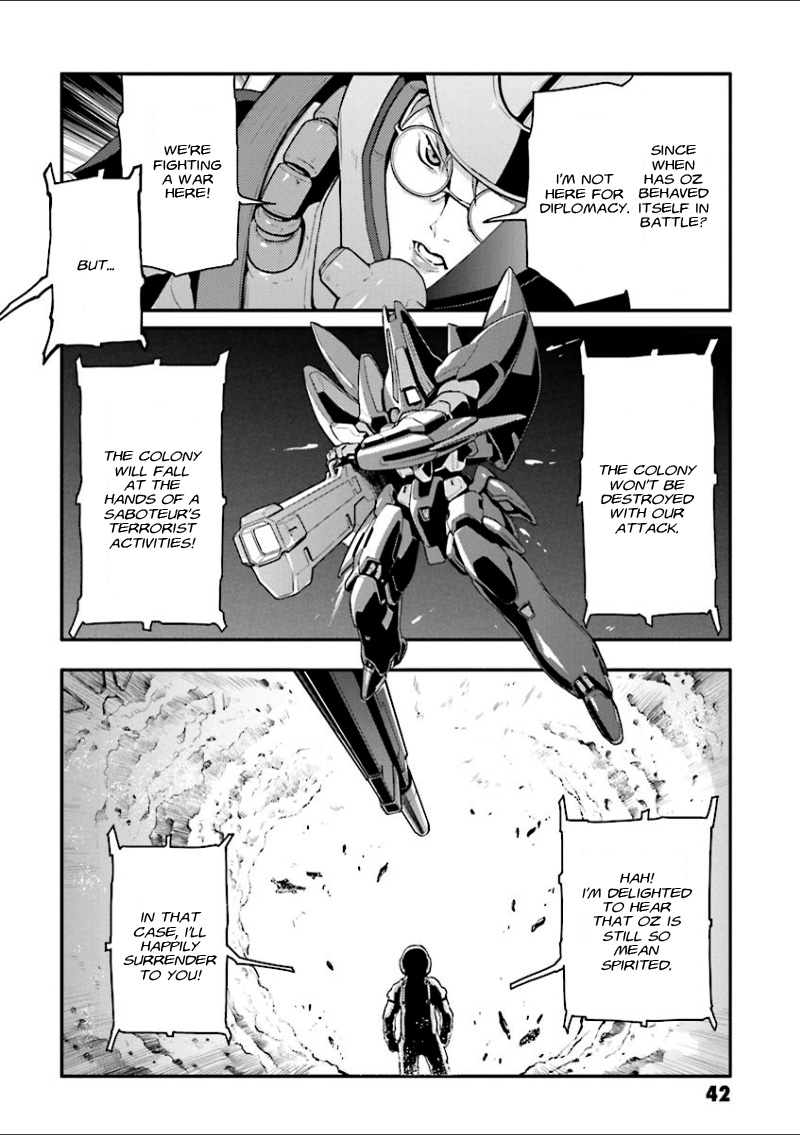 Shin Kidou Senki Gundam W: Endless Waltz - Haishatachi no Eikou Chapter 33.2 page 7 - Chapter 33 v2 : Episode.33 - The Lament For Icarus: Soaring into Dispair (PART.03)