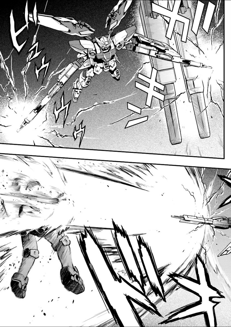 Shin Kidou Senki Gundam W: Endless Waltz - Haishatachi no Eikou Chapter 34.2 page 16 - Chapter 34 v2 : Episode.34 - Afterglow of Zero: Assault (PART.01)