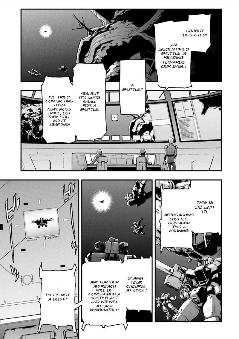 Shin Kidou Senki Gundam W: Endless Waltz - Haishatachi no Eikou Chapter 34.2 page 4 - Chapter 34 v2 : Episode.34 - Afterglow of Zero: Assault (PART.01)