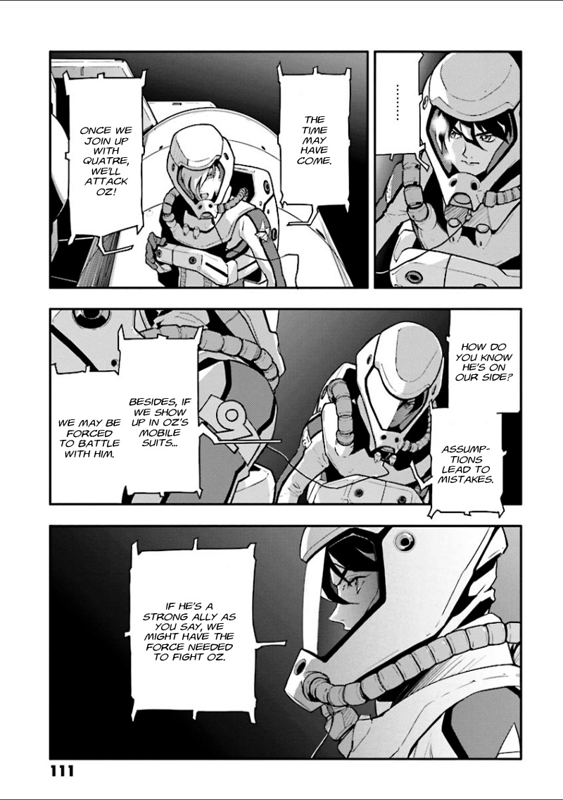Shin Kidou Senki Gundam W: Endless Waltz - Haishatachi no Eikou Chapter 35.2 page 10 - Chapter 35 v2 : Episode.35 - Afterglow of Zero: Assault (PART.02)