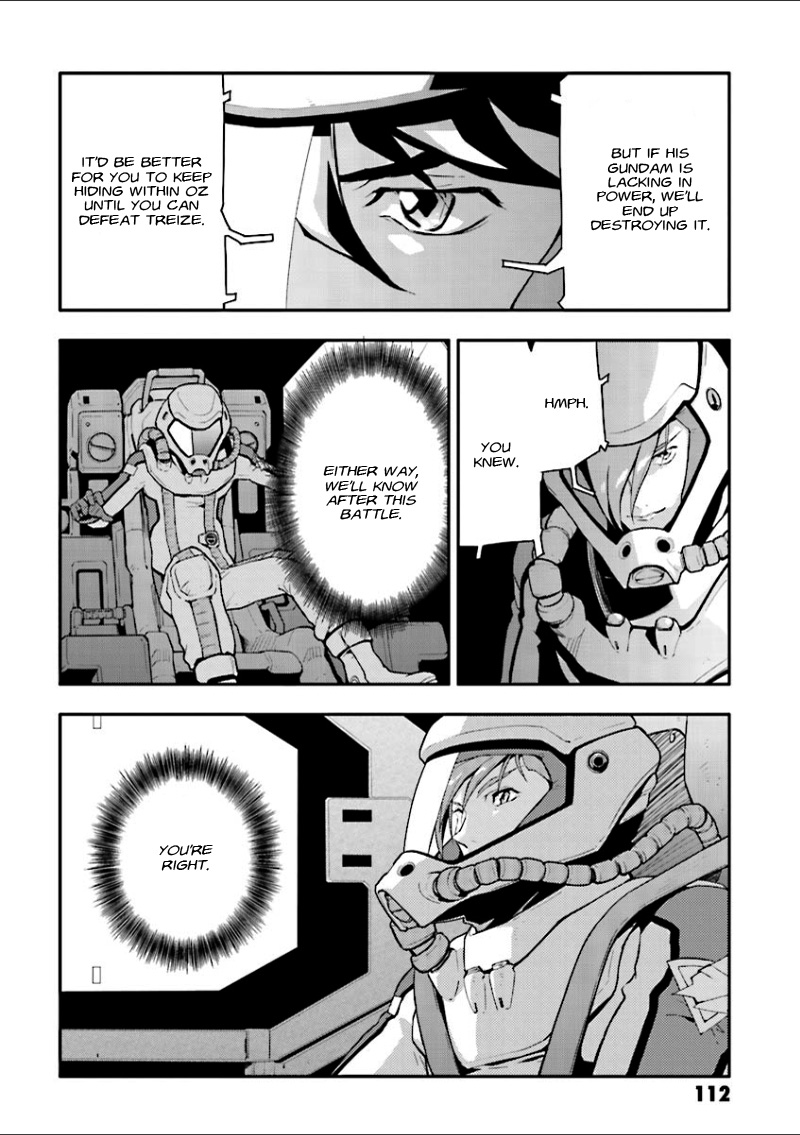 Shin Kidou Senki Gundam W: Endless Waltz - Haishatachi no Eikou Chapter 35.2 page 11 - Chapter 35 v2 : Episode.35 - Afterglow of Zero: Assault (PART.02)