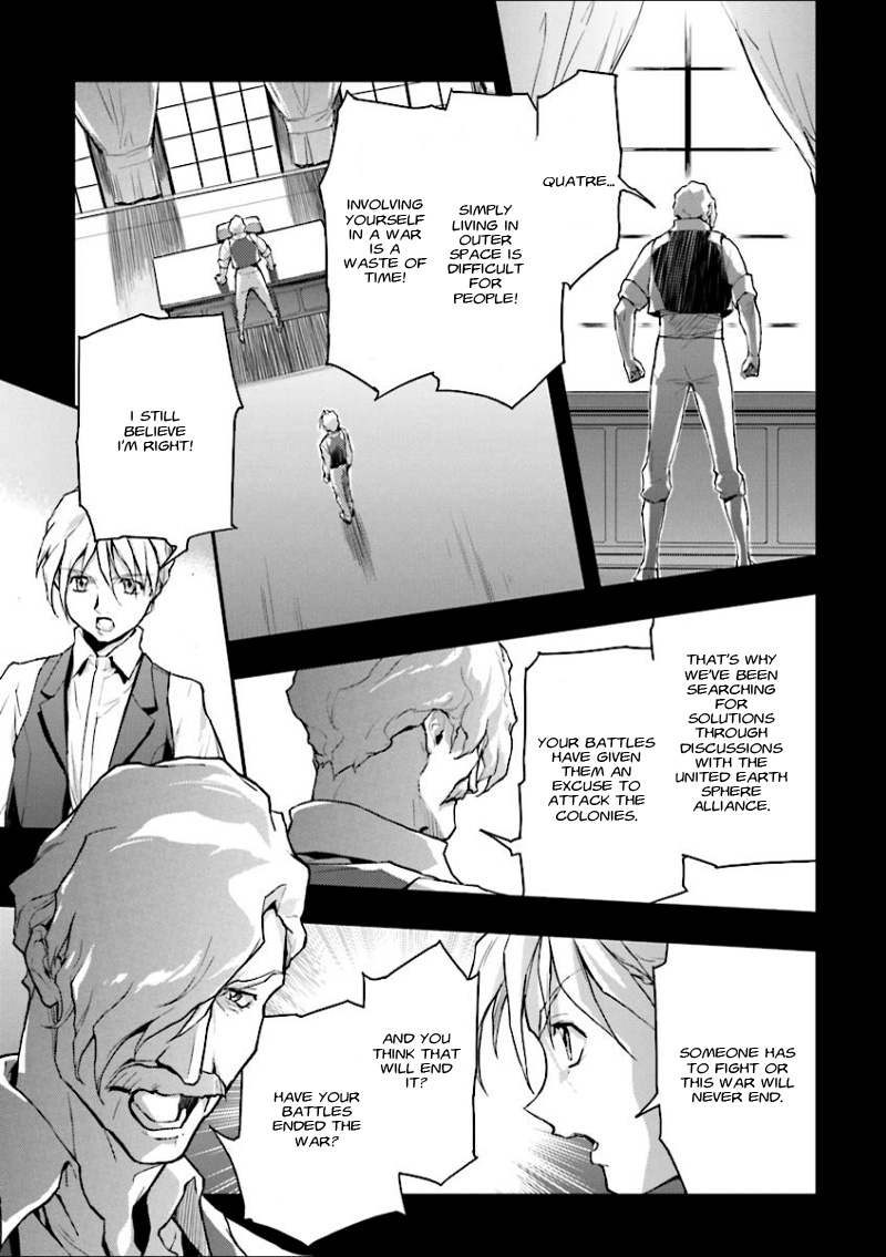 Shin Kidou Senki Gundam W: Endless Waltz - Haishatachi no Eikou Chapter 35.2 page 22 - Chapter 35 v2 : Episode.35 - Afterglow of Zero: Assault (PART.02)