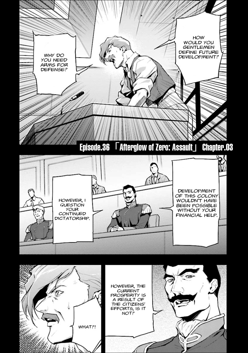Shin Kidou Senki Gundam W: Endless Waltz - Haishatachi no Eikou Chapter 36.2 page 1 - Chapter 36 v2 : Episode.36 - Afterglow of Zero: Assault (PART.03)