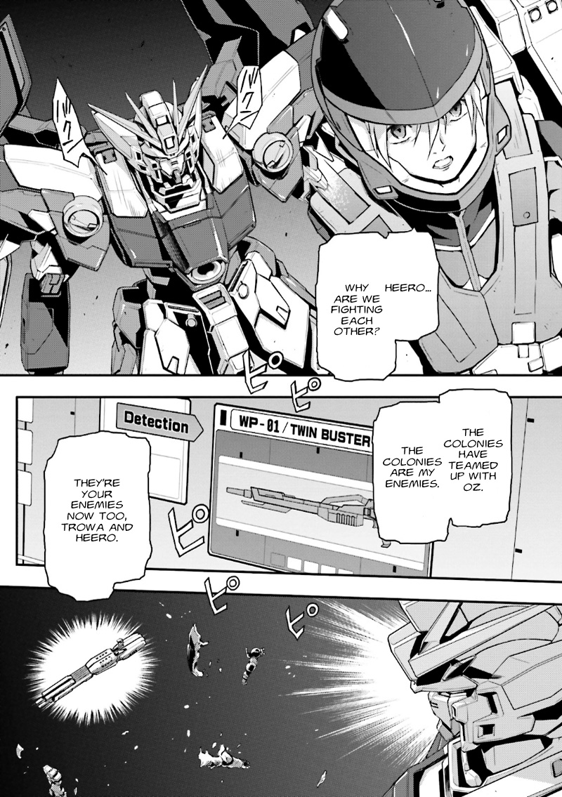 Shin Kidou Senki Gundam W: Endless Waltz - Haishatachi no Eikou Chapter 38.2 page 13 - Chapter 38 v2 : Episode.38 - Afterglow of Zero: Defeat (PART.01)