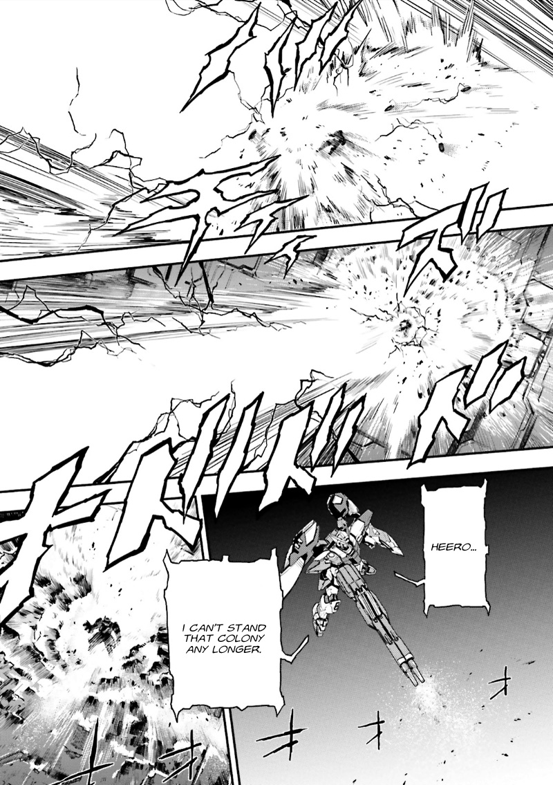 Shin Kidou Senki Gundam W: Endless Waltz - Haishatachi no Eikou Chapter 38.2 page 19 - Chapter 38 v2 : Episode.38 - Afterglow of Zero: Defeat (PART.01)
