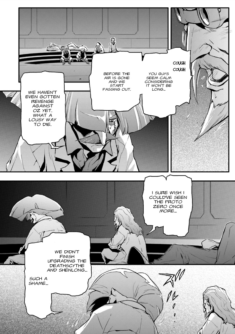 Shin Kidou Senki Gundam W: Endless Waltz - Haishatachi no Eikou Chapter 38.2 page 24 - Chapter 38 v2 : Episode.38 - Afterglow of Zero: Defeat (PART.01)