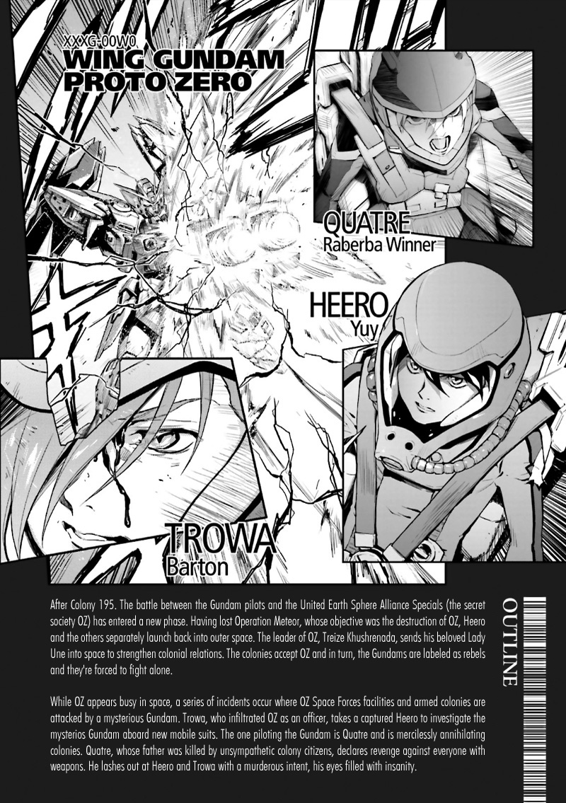 Shin Kidou Senki Gundam W: Endless Waltz - Haishatachi no Eikou Chapter 38.2 page 6 - Chapter 38 v2 : Episode.38 - Afterglow of Zero: Defeat (PART.01)