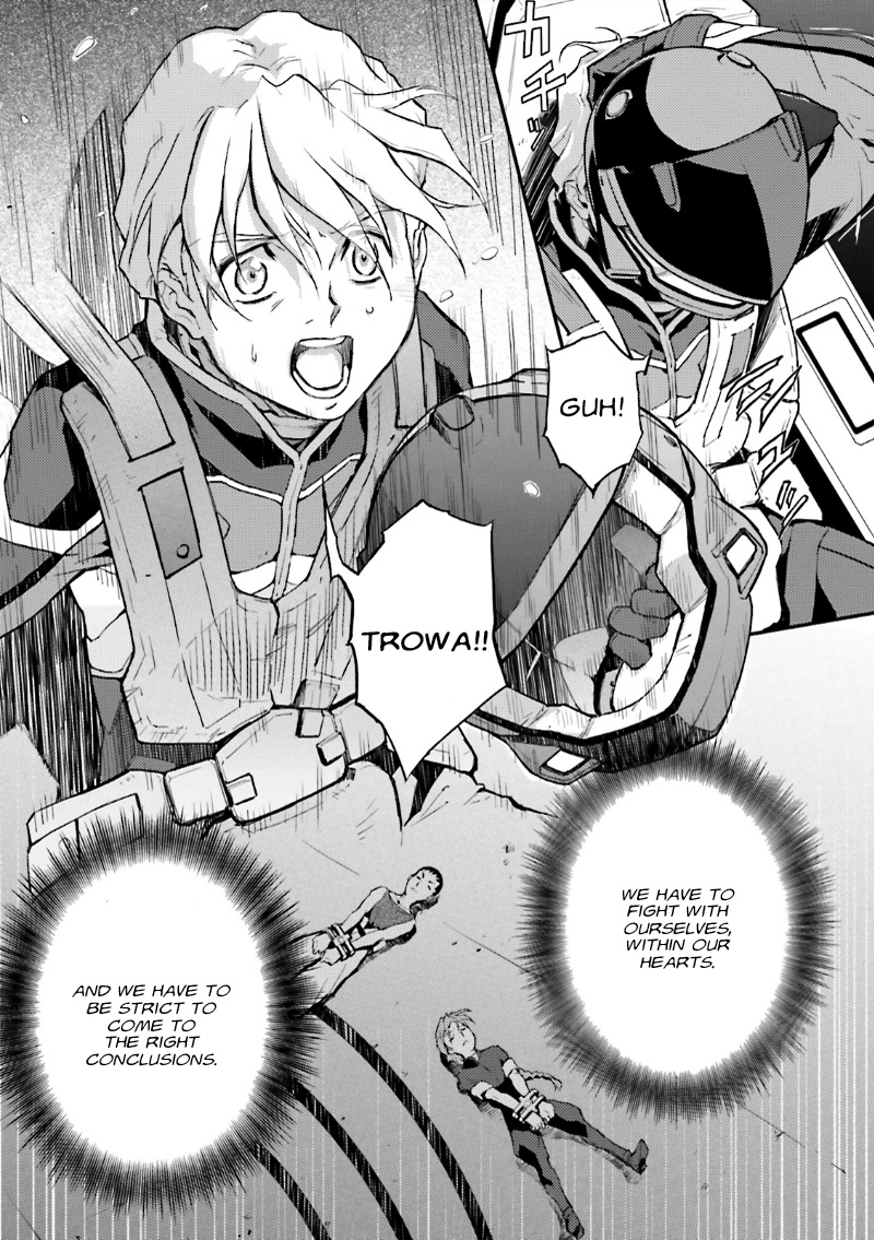 Shin Kidou Senki Gundam W: Endless Waltz - Haishatachi no Eikou Chapter 39.2 page 13 - Chapter 39 v2 : Episode.38 - Afterglow of Zero: Defeat (PART.02)
