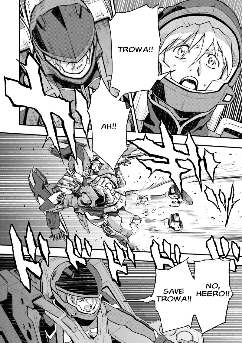 Shin Kidou Senki Gundam W: Endless Waltz - Haishatachi no Eikou Chapter 39.2 page 8 - Chapter 39 v2 : Episode.38 - Afterglow of Zero: Defeat (PART.02)
